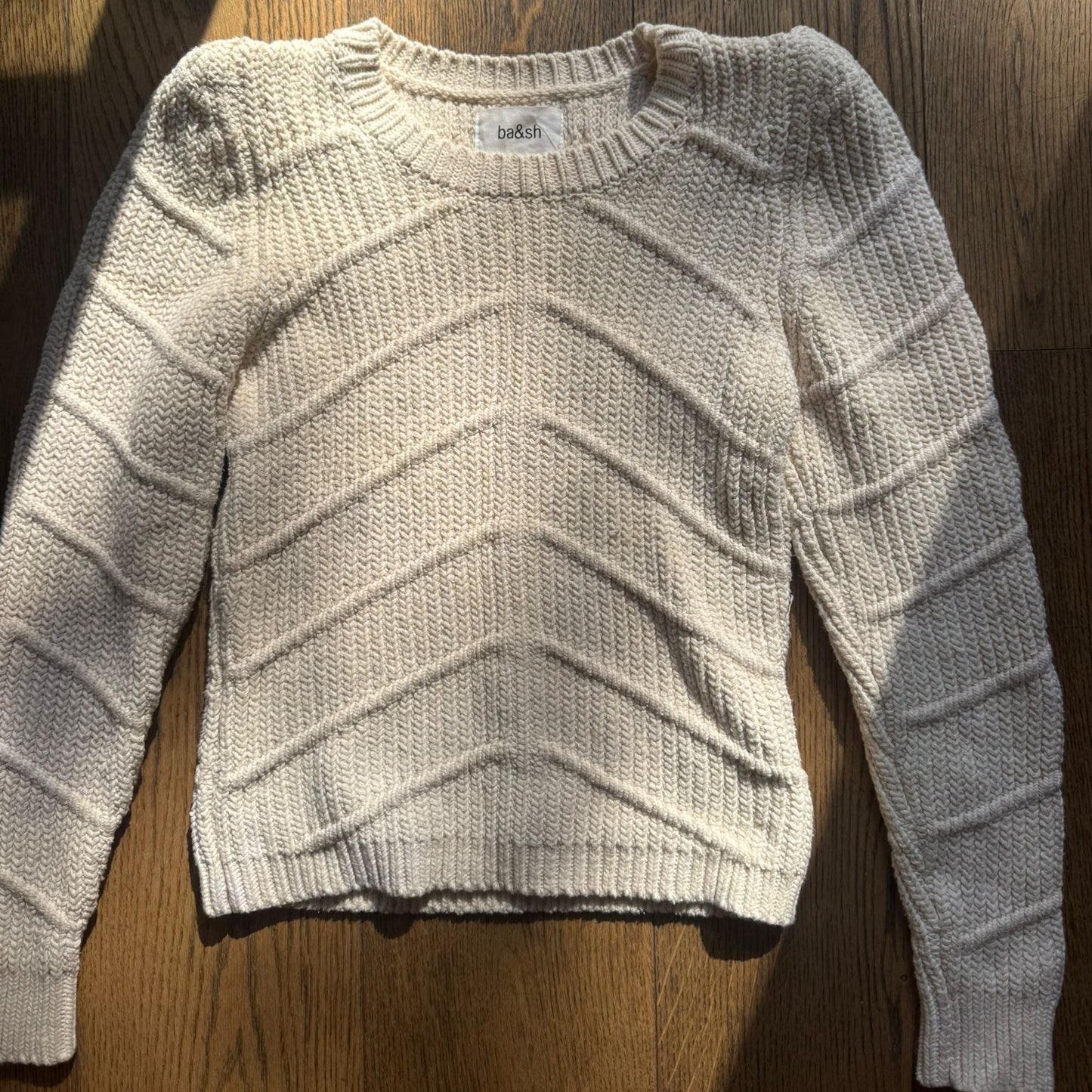 סוודר בהיר של ba&sh