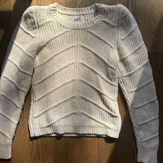 סוודר בהיר של ba&sh