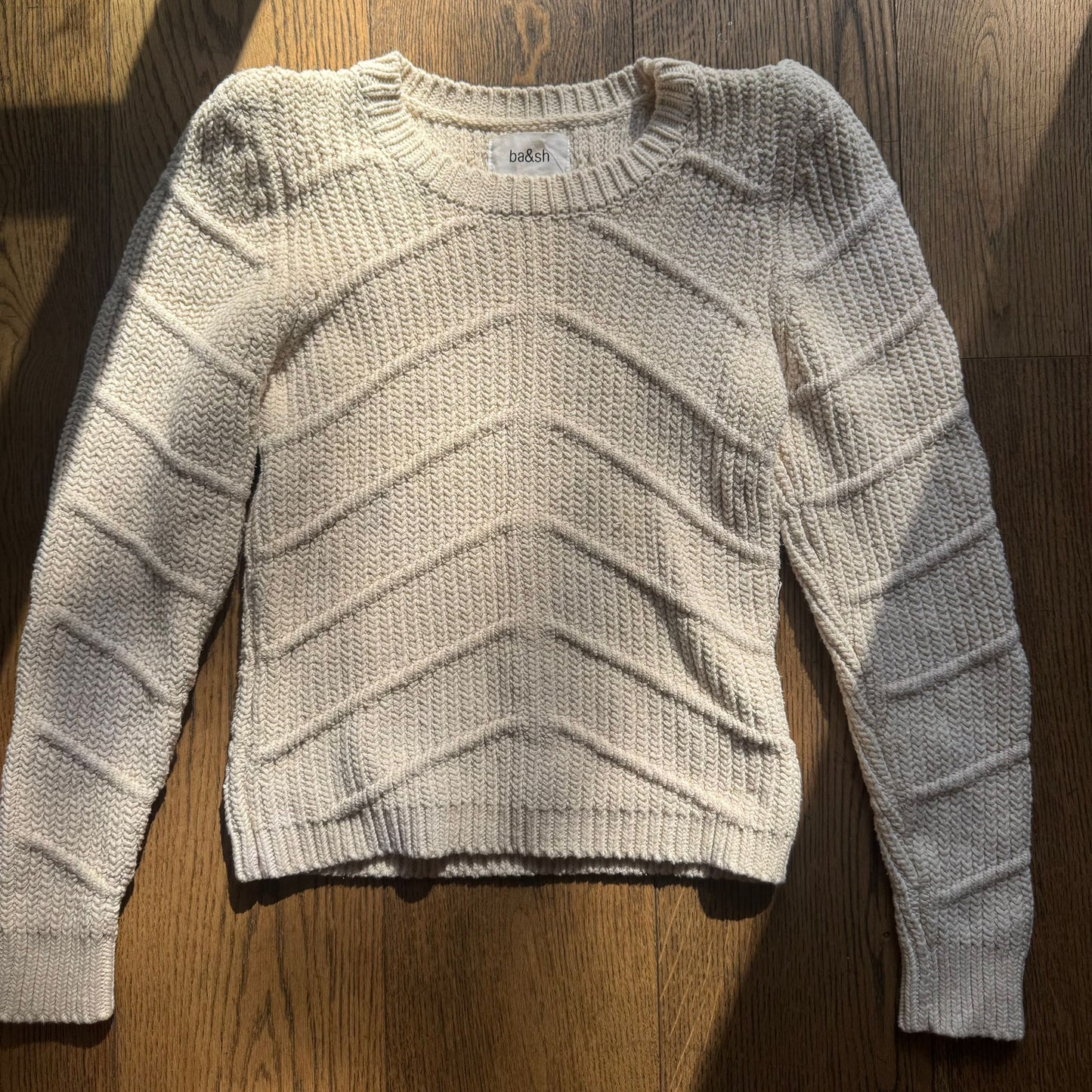 סוודר בהיר של ba&sh