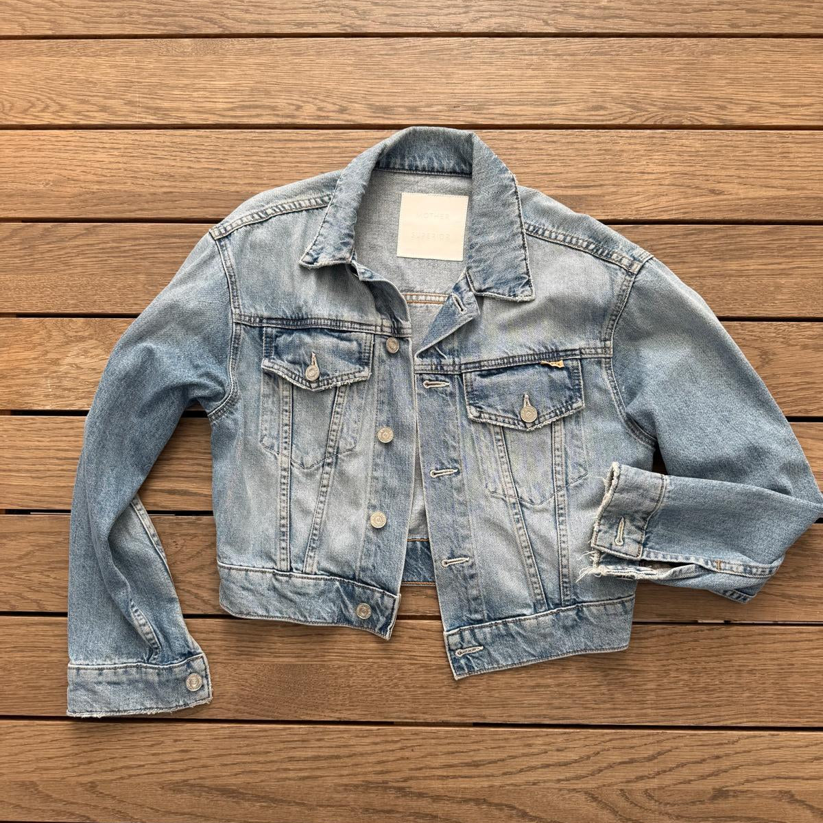 ג׳קט ג׳ינס אוברסייז של MOTHER