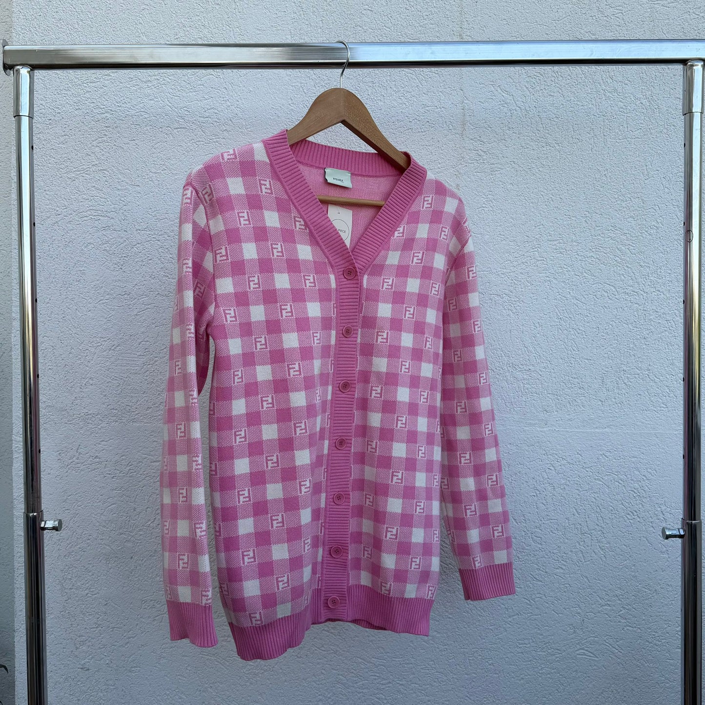 קרדיגן משובץ של Fendi