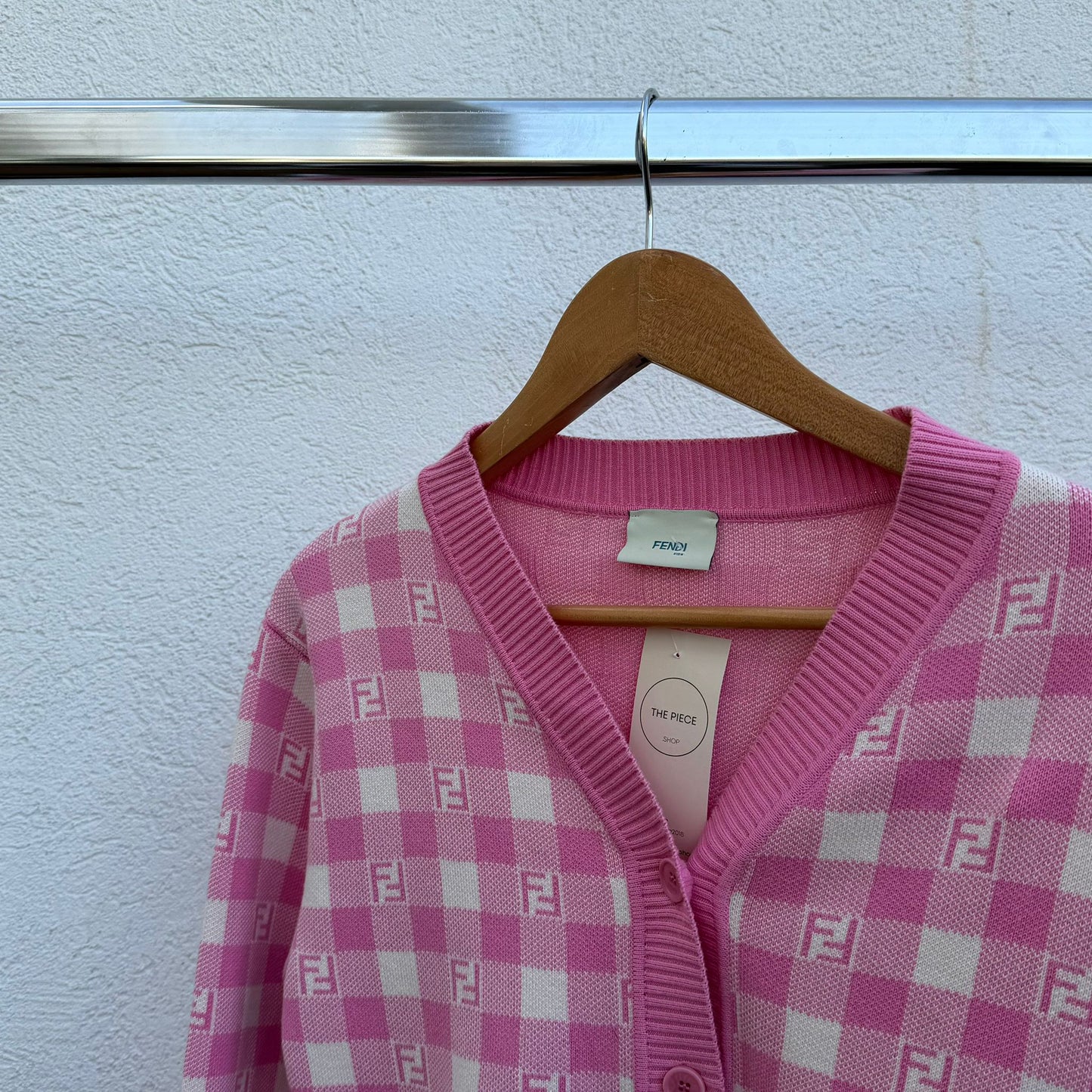 קרדיגן משובץ של Fendi