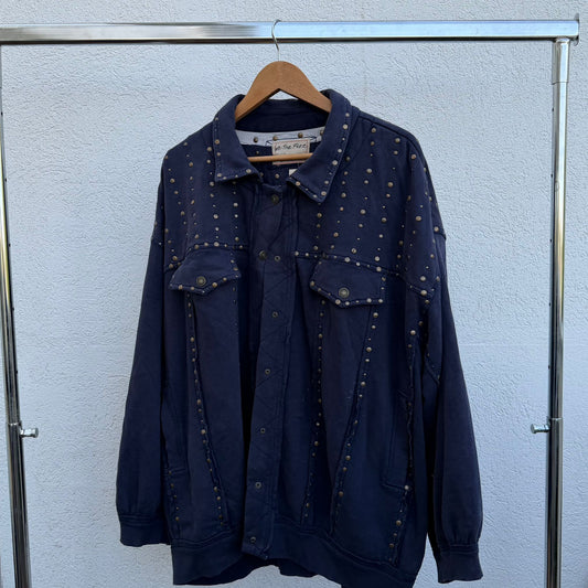 ג׳קט אוברסייז כחול של Free People