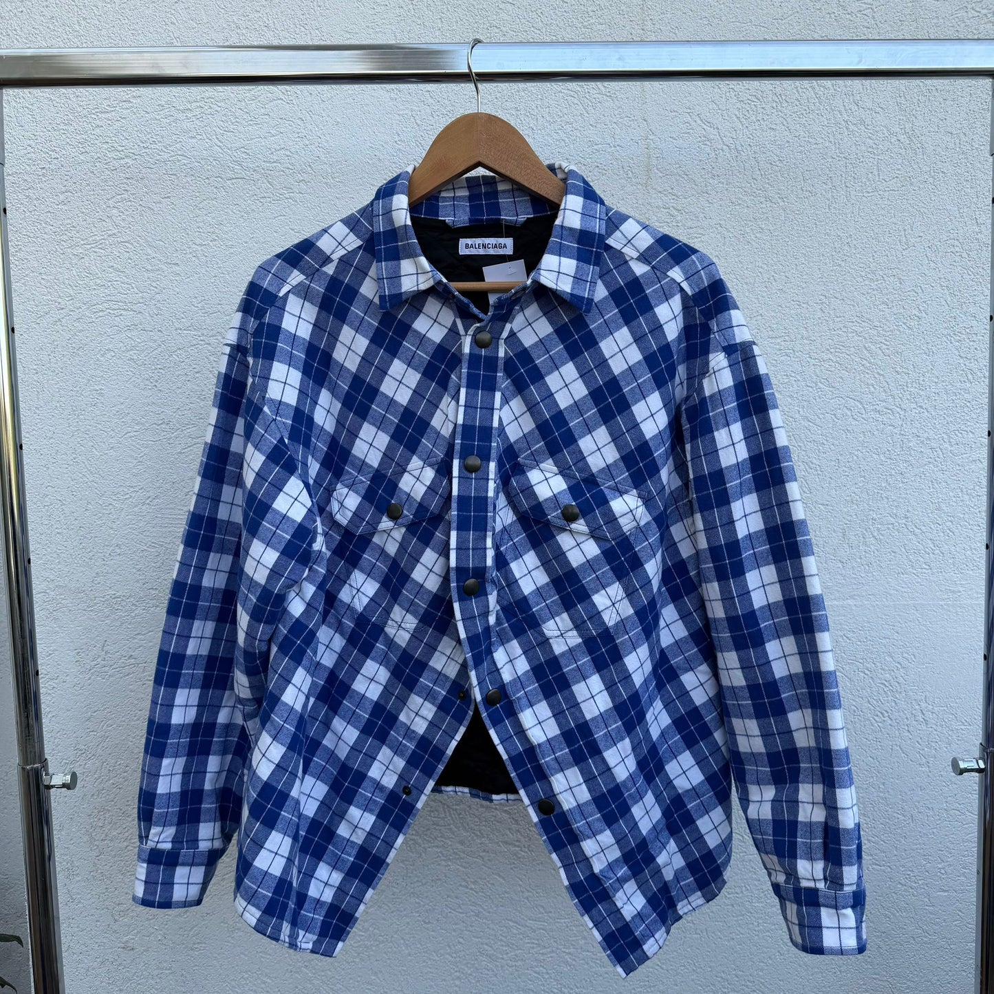 ג׳קט משובץ של Balenciaga