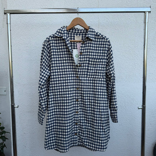 שמלה משובצת נעימה של Sezane