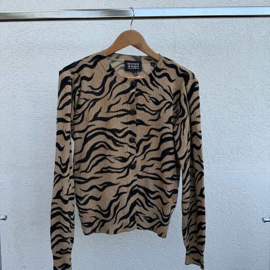 קרדיגן זברה של Scotch & Soda