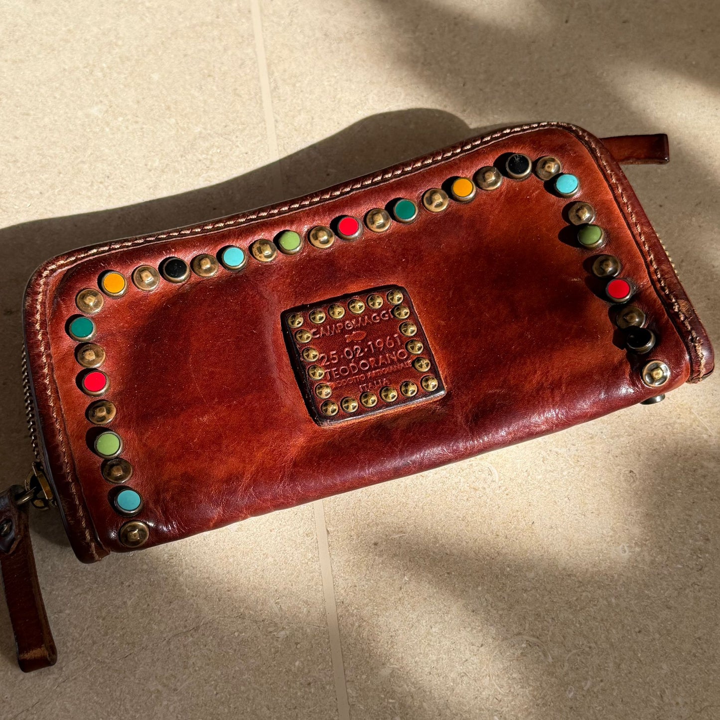 ארנק עור IRIS של Campomaggi