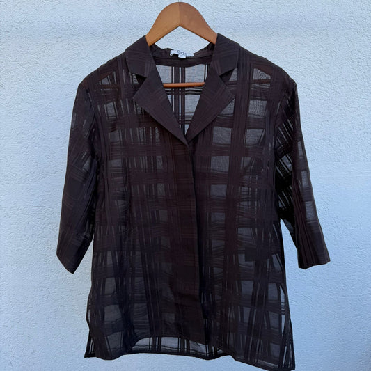 חולצה חצי שקופה של COS