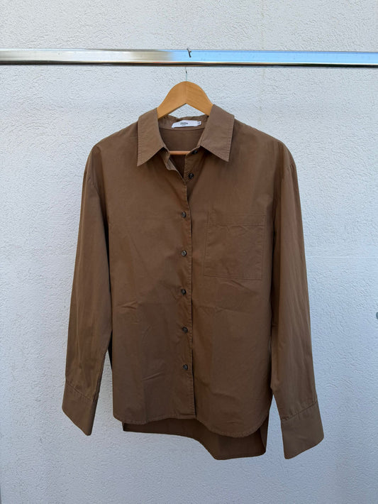 The Frankie Shop מכופתרת חומה של