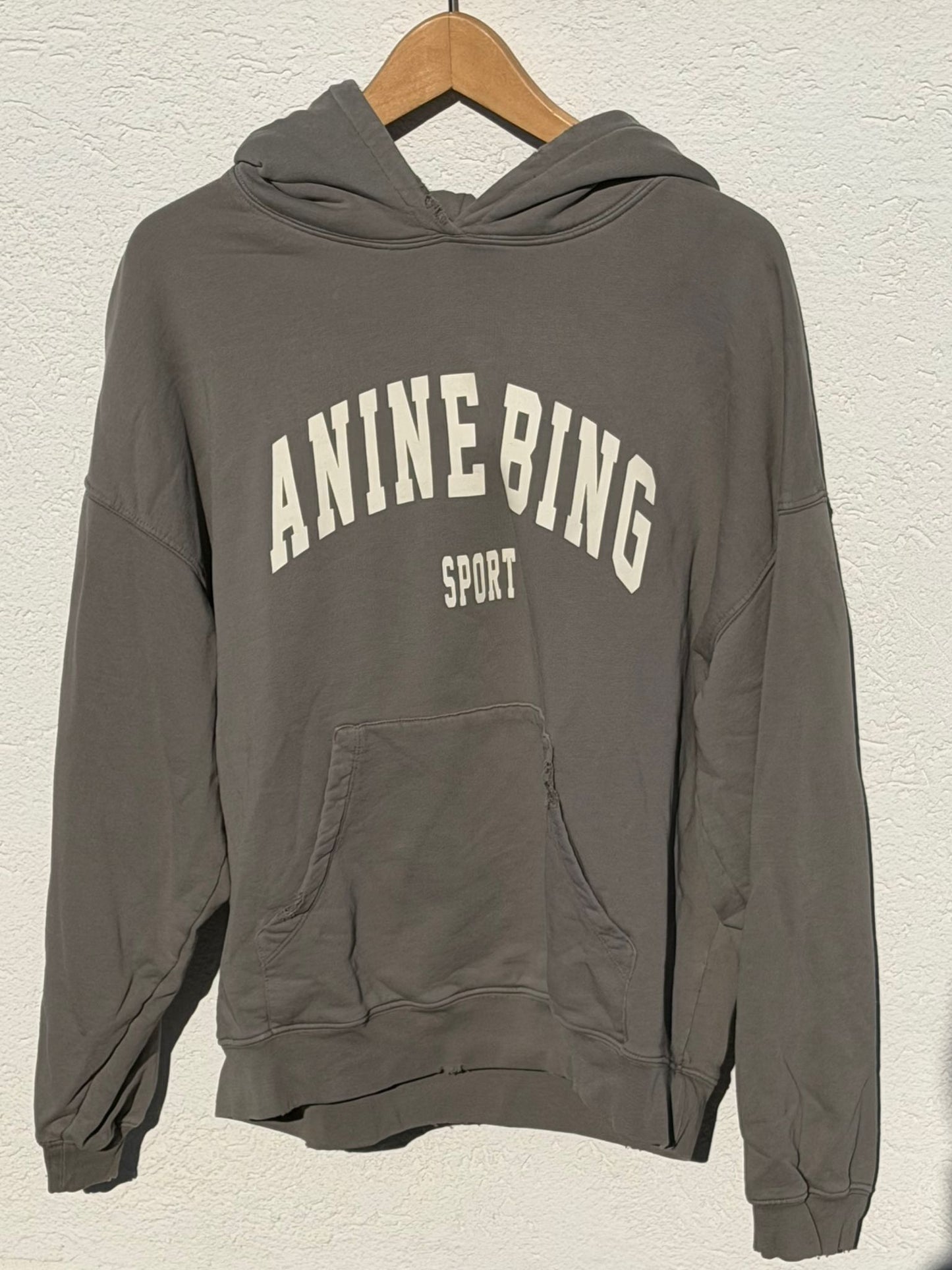 Anine Bing סווטישירט עם קפוצ׳ון של