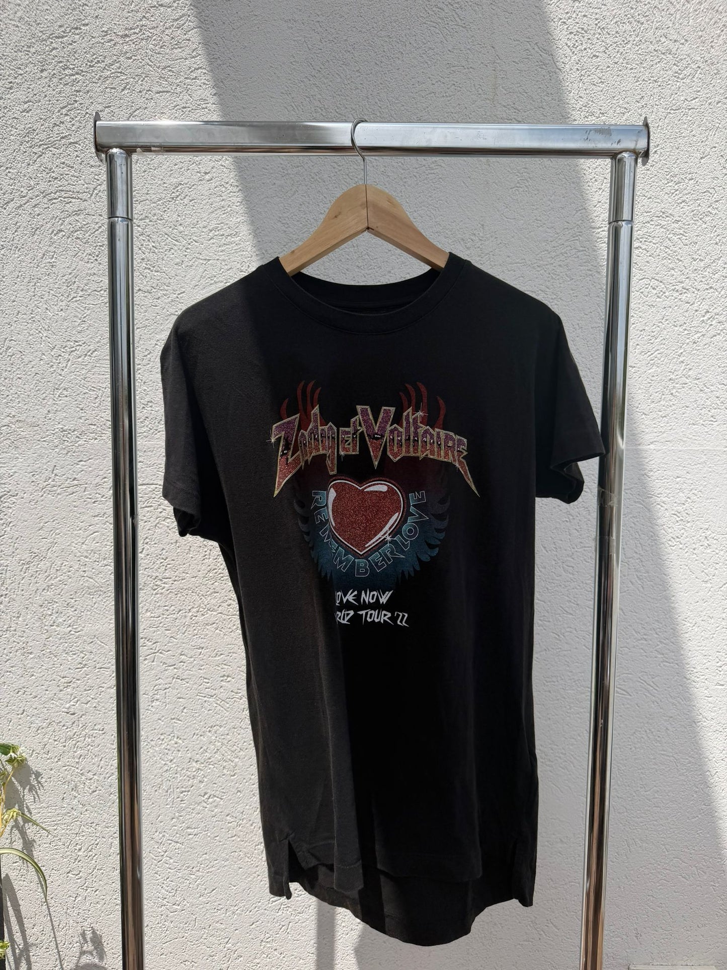 Zadig & Voltaire טישירט הדפס של