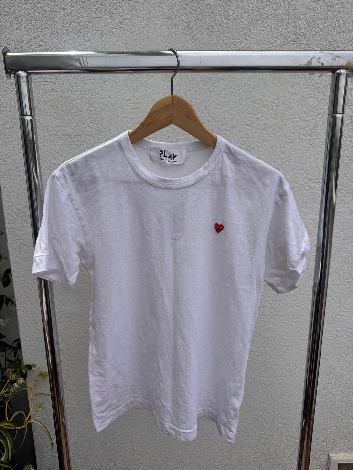 Comme Des Garcons טישירט לב של