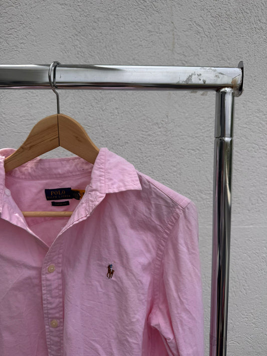 Polo Ralph Lauren מכופתרת ורודה של