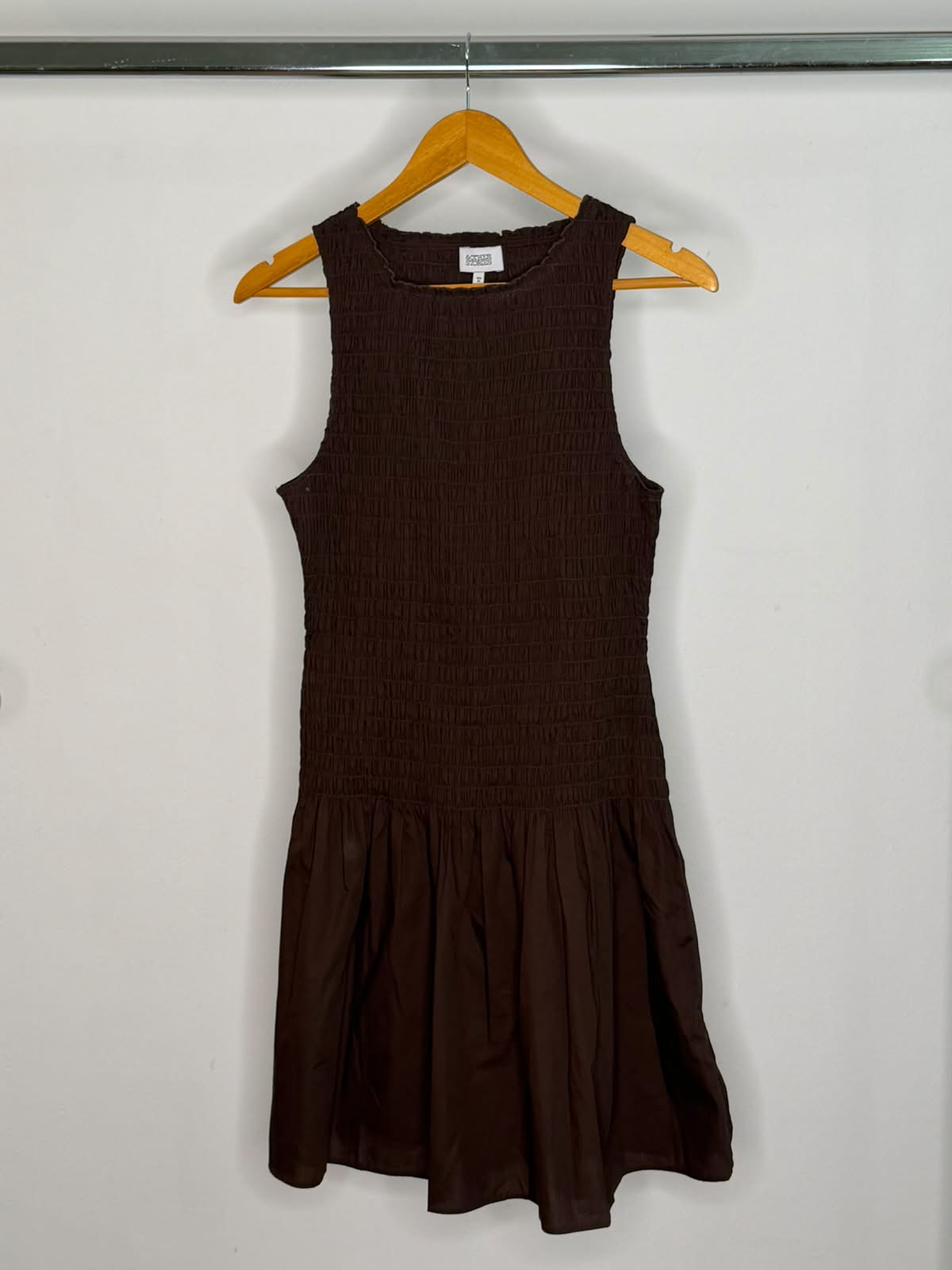 & other stories brown dress