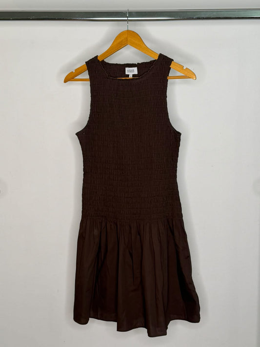 & other stories brown dress